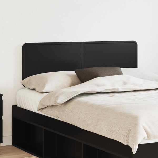 Hoofdbord Zwart Eiken 123cm - 34% Korting