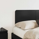 Hoofdbord Zwart Eiken 123cm - 34% Korting
