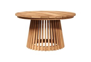 vidaXL Tuintafel Massief Teakhout Bruin 70x70x40 cm - 41% Korting