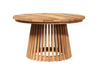 VidaXL Tuintafel Massief Teakhout Bruin 70x70x40 cm - 35% Korting