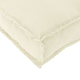 vidaXL Kussen 6 stuks Oxford Stof Crème 40x40cm - 34% Korting