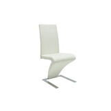 Eetkamerstoelen Kunstleer Wit - 2 stuks - 35% Korting