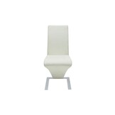 Eetkamerstoelen Kunstleer Wit - 2 stuks - 35% Korting