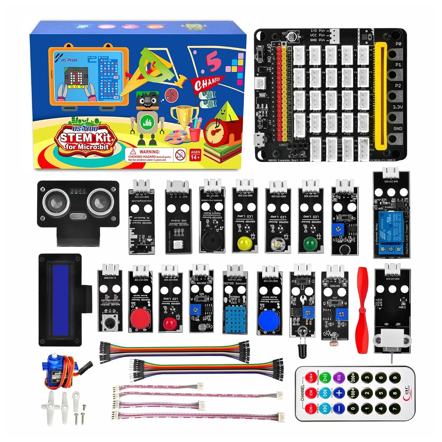 OSOYOO Starter Kit BBC Micro:bit V1.5 V2 - STEM Educatie (34% Korting)