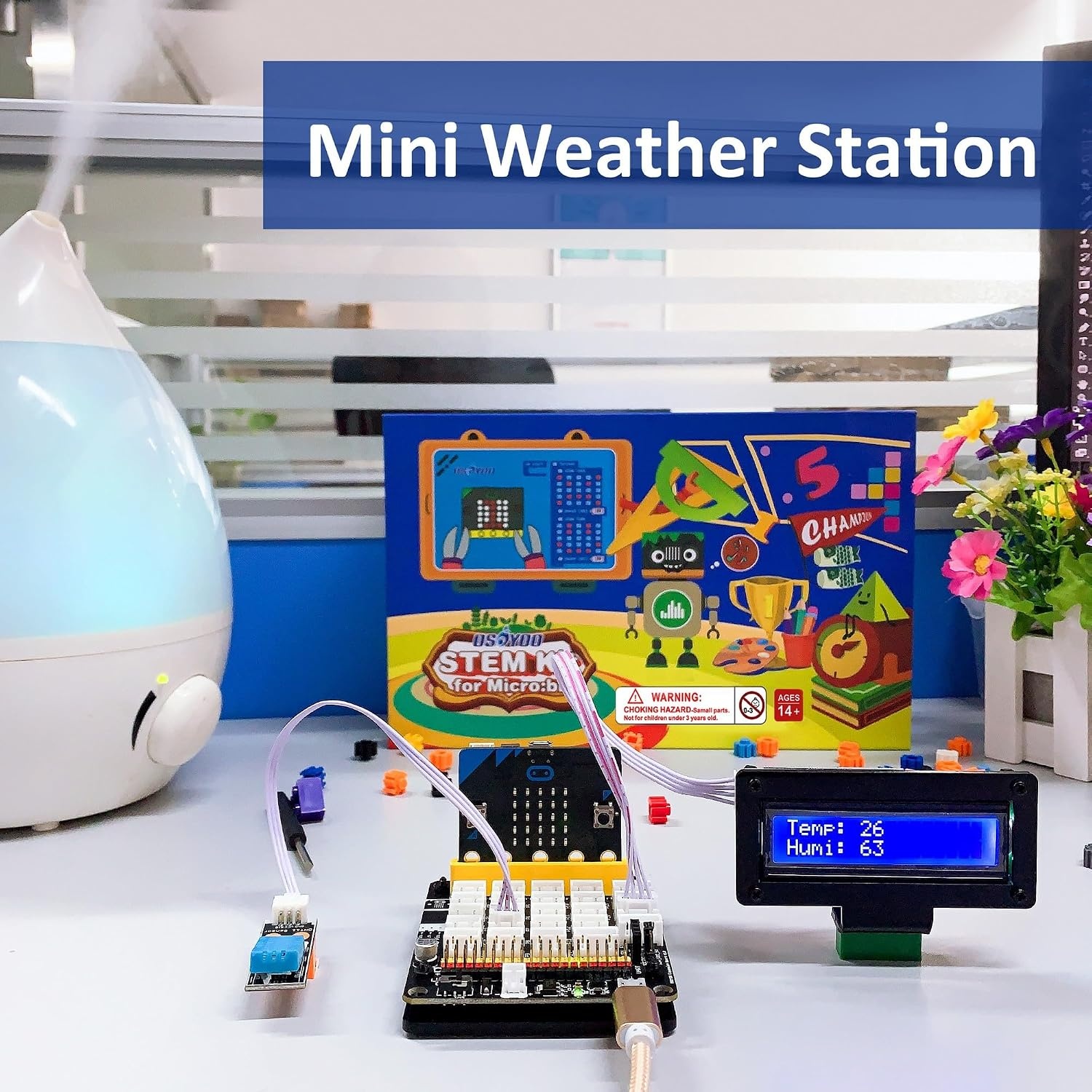 OSOYOO Starter Kit BBC Micro:bit V1.5 V2 - STEM Educatie (34% Korting)