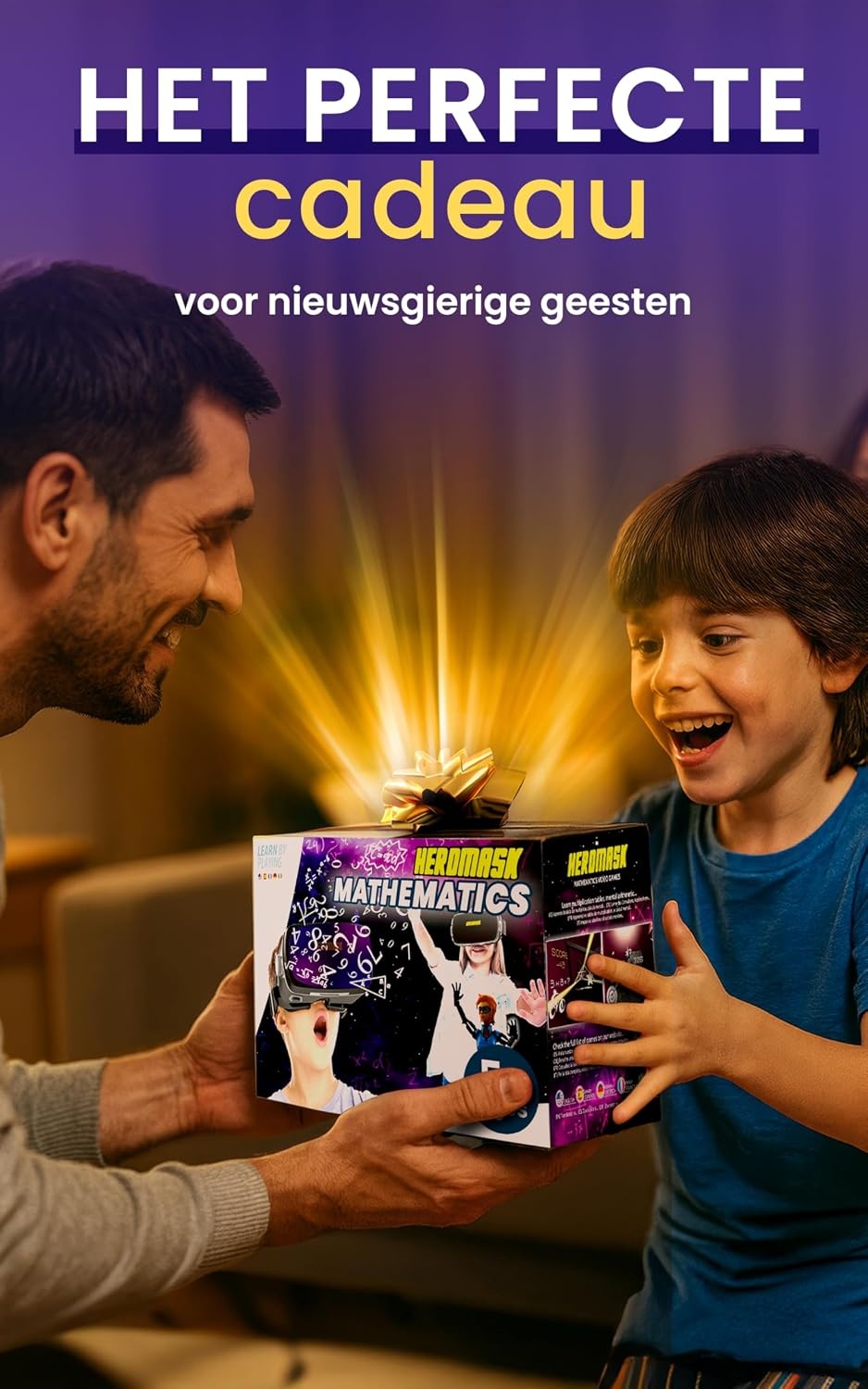 Heromask VR-bril Kinderen: Wiskunde leren in 3D - 34% Korting