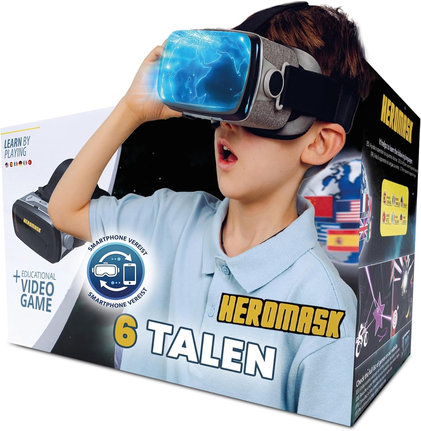 Heromask VR-bril Kinderen: Wiskunde leren in 3D - 34% Korting