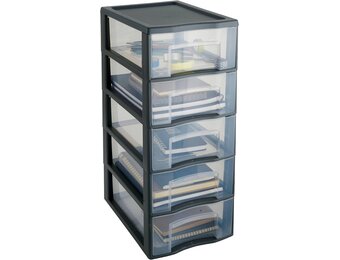 Sundis Tag Tower Opbergkast, 5 Laden, 61cm Hoog - 52% Korting