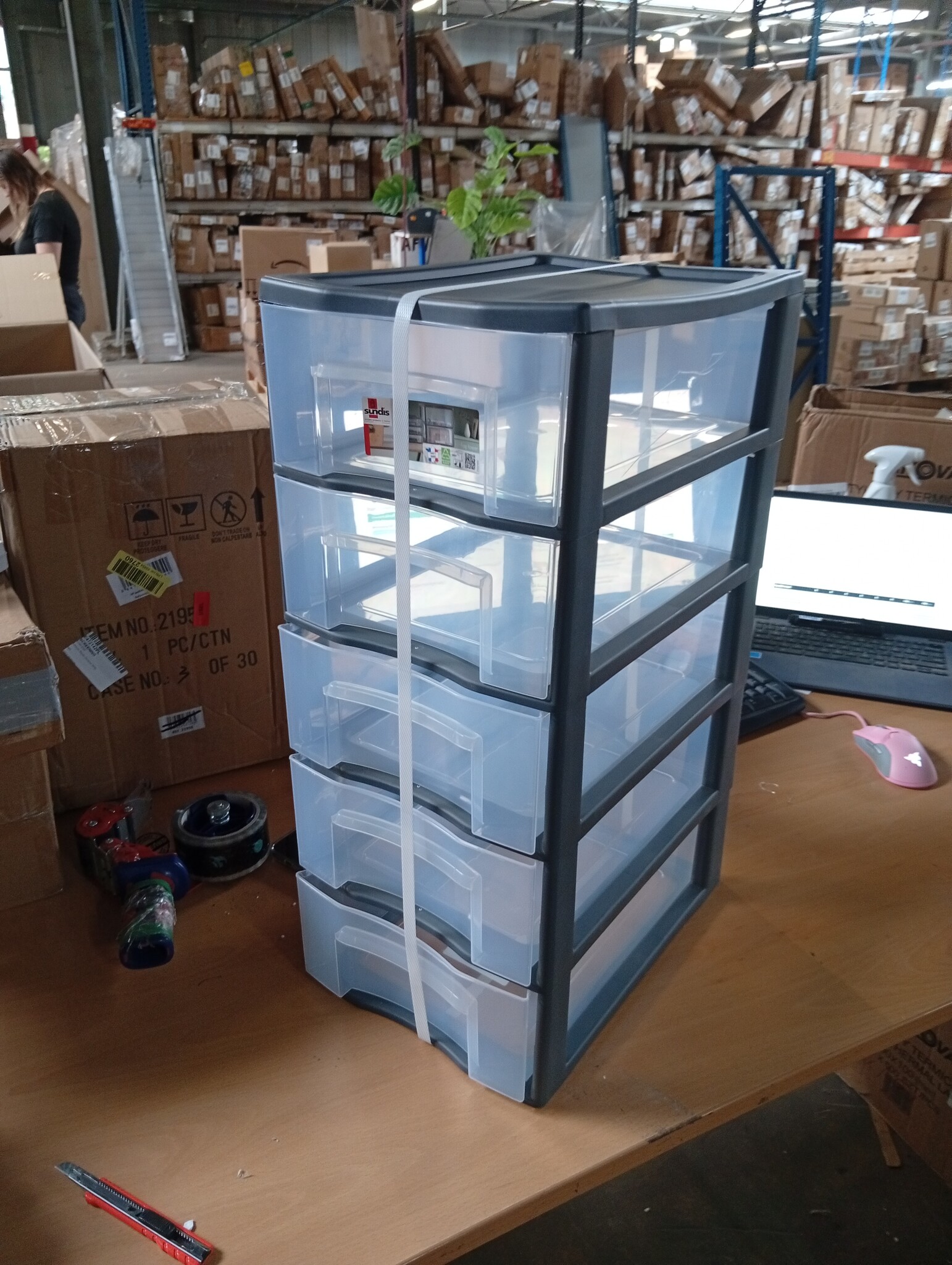 Sundis Tag Tower Opbergkast, 5 Laden, 61cm Hoog - 52% Korting