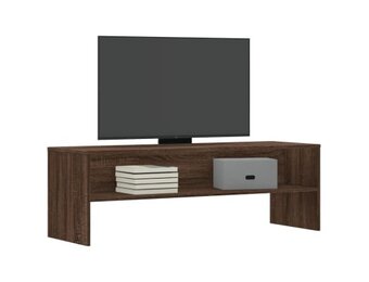 TV-meubel 120x40x40 cm Bruin Eiken Bewerkt Hout - 34% Korting