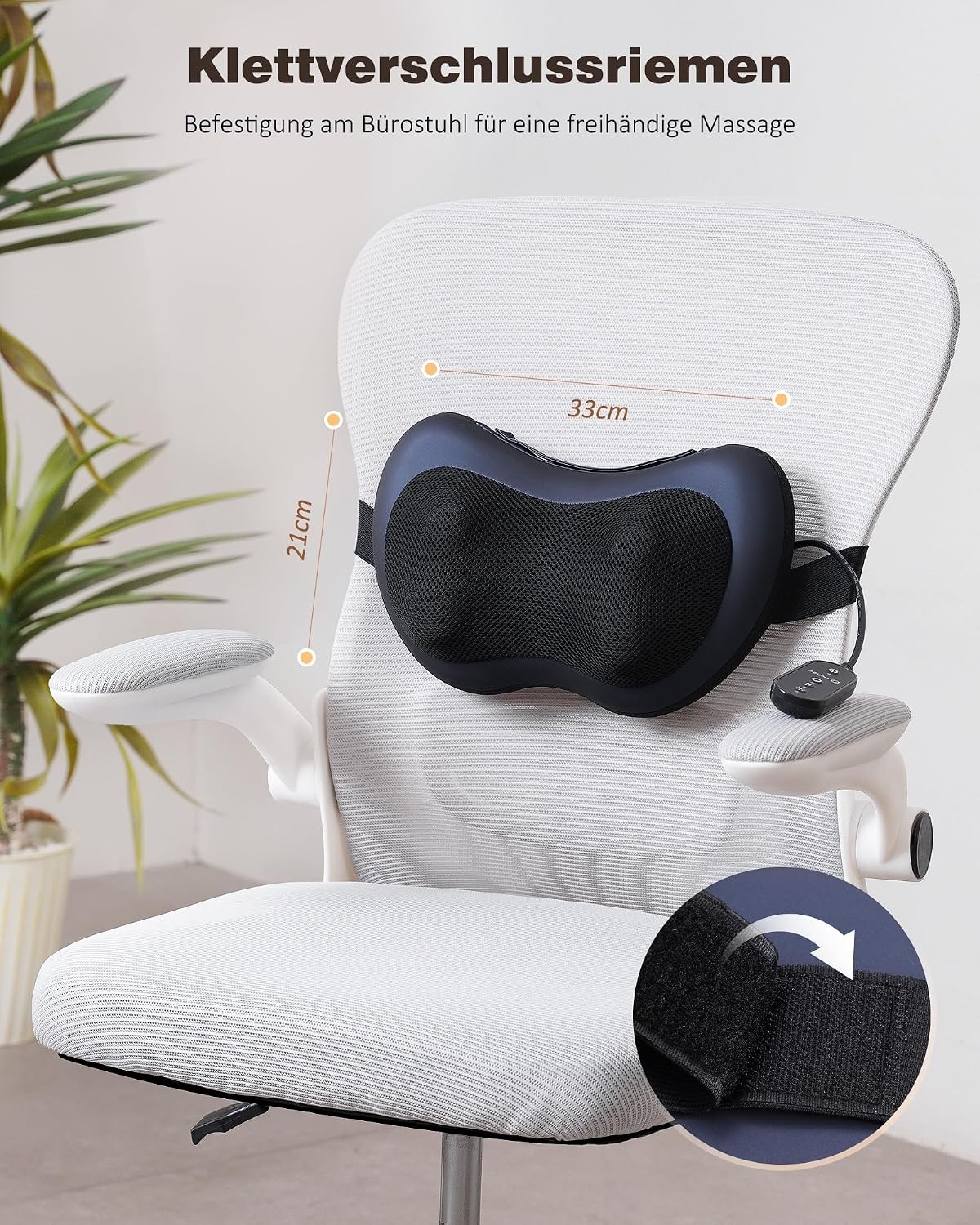 KNQZE Nekmassageapparaat met Warmtefunctie - 33% Korting