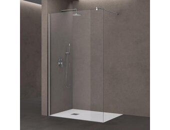 Doporro Luxe Inloopdouche 100x200cm Helder Glas met Stabilisator (34% Korting)