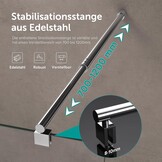 Doporro Luxe Inloopdouche 100x200cm Helder Glas met Stabilisator (34% Korting)