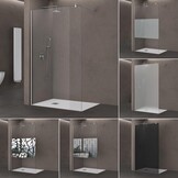 Doporro Luxe Inloopdouche 100x200cm Helder Glas met Stabilisator (34% Korting)
