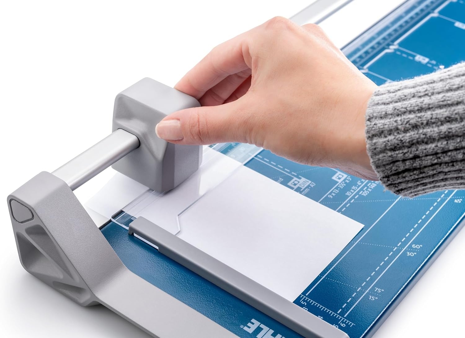Dahle A4 Papiersnijder Blauw - 8 Vellen - 53% Korting
