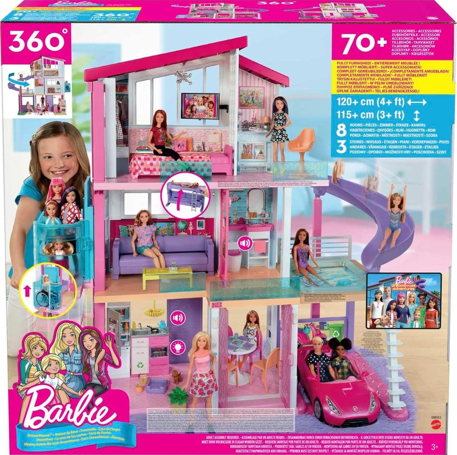 Barbie Droomhuis Poppenhuis - 35% Korting