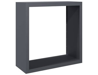vidaXL Haardhoutrek Staal Antraciet 100x40x100 cm (35% korting)