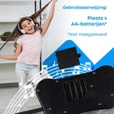 NK Dansmat met Bluetooth 5.0 - 100x89cm - 34% Korting
