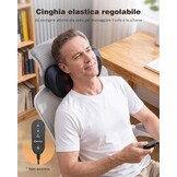 KNQZE Nekmassageapparaat met Warmtefunctie - 33% Korting