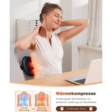 KNQZE Nekmassageapparaat met Warmtefunctie - 33% Korting