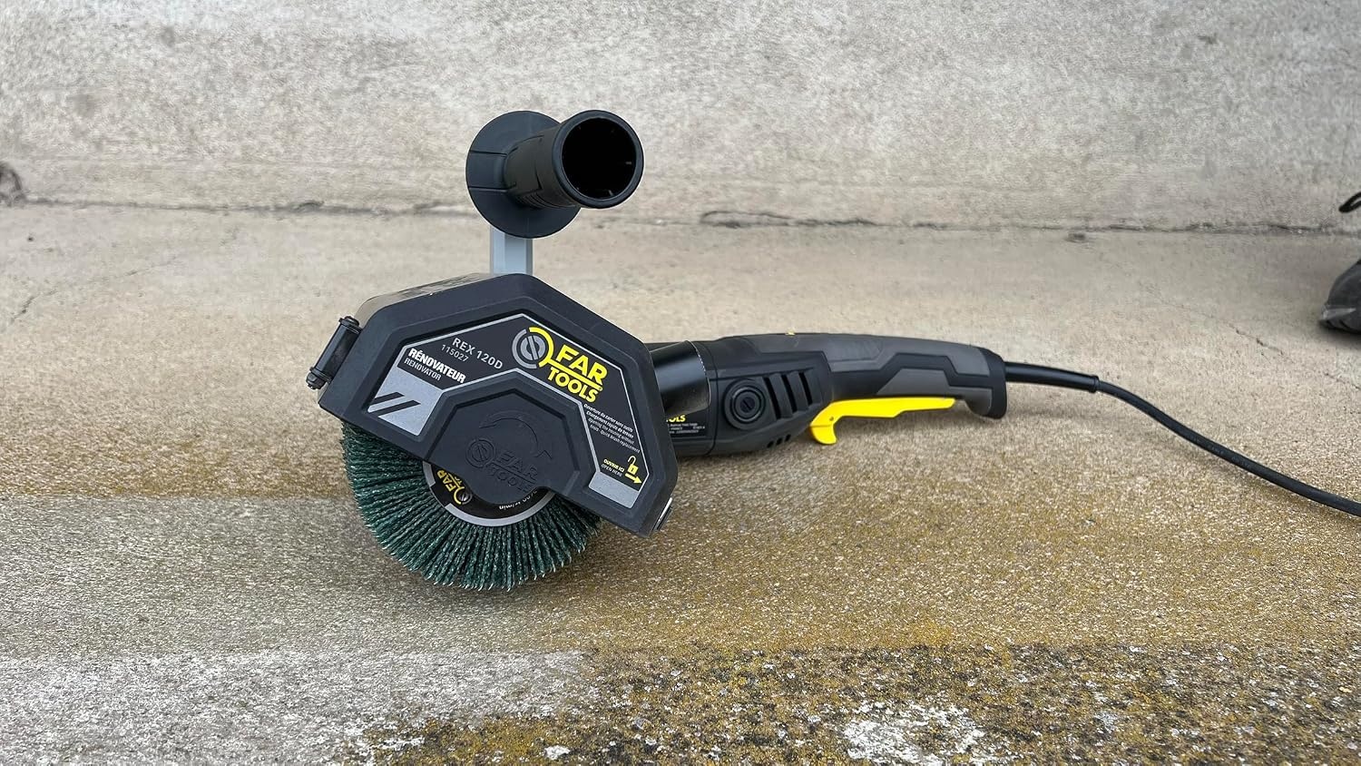 Fartools REX 120 Schuurmachine Buitenrenovatie - 1300W Zwart (-35%)