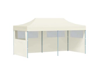 vidaXL Pop-up Partytent 3x6m Crème - 55% Korting