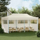 vidaXL Pop-up Partytent 3x6m Crème - 55% Korting