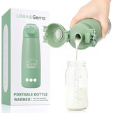 Draagbare Flessenwarmer Baby Lilian&Gema - Snel & Veilig - 350ml - 34% Korting