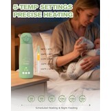 Draagbare Flessenwarmer Baby Lilian&Gema - Snel & Veilig - 350ml - 34% Korting