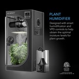 AC Infinity Cloudforge T3 Luchtbevochtiger, 4.5L, VPD-Control, 34% Korting!