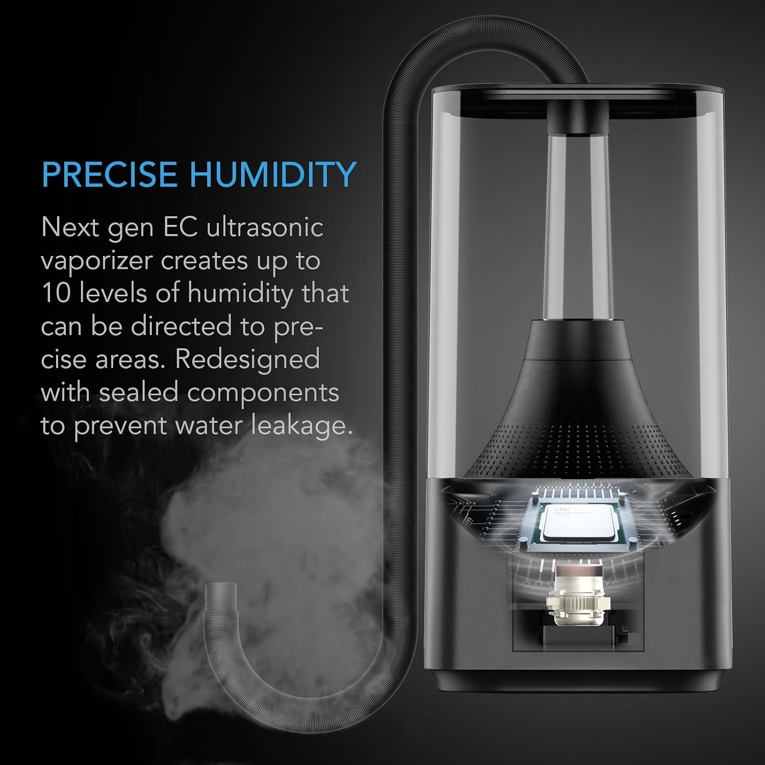 AC Infinity Cloudforge T3 Luchtbevochtiger, 4.5L, VPD-Control, 34% Korting!