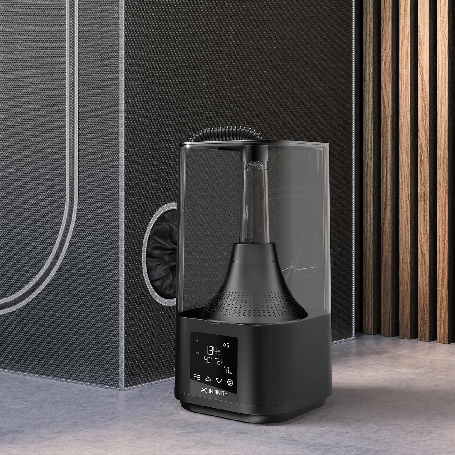 AC Infinity Cloudforge T3 Luchtbevochtiger, 4.5L, VPD-Control, 34% Korting!