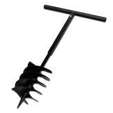 Grondboor met handvat & schroefkop 200mm Zwart - 34% Korting
