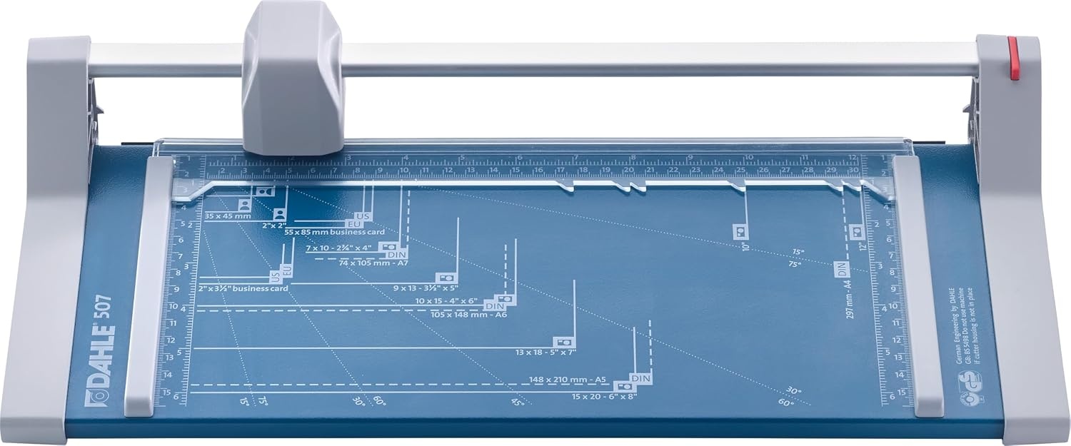 Dahle 507 Papiersnijder Blauw A4 - 34% Korting
