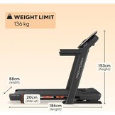 ProForm Carbon TLX Loopband met 55% Korting
