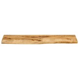 Mangohouten Tafelblad met Natuurlijke Rand 110x40cm - 34% Korting