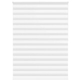 VidaXL Zebra Rolgordijn Wit 165x200 cm - 34% Korting