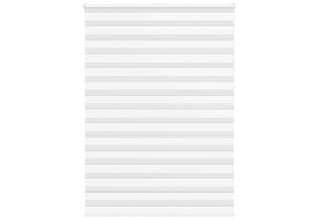 VidaXL Zebra rolgordijn Wit 165x200 cm - 40% Korting