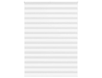 VidaXL Zebra Rolgordijn Wit 165x200 cm - 34% Korting
