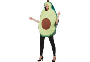 Avocado Kostuum Volwassenen Groen met Capuchon Tabard - 41% Korting