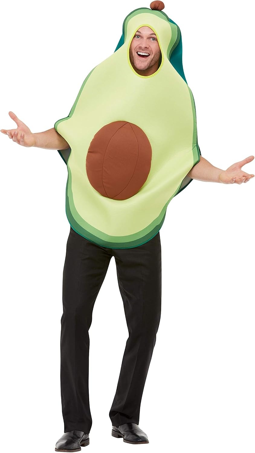 Avocado Kostuum Volwassenen - Groen met Capuchon - 28% Korting