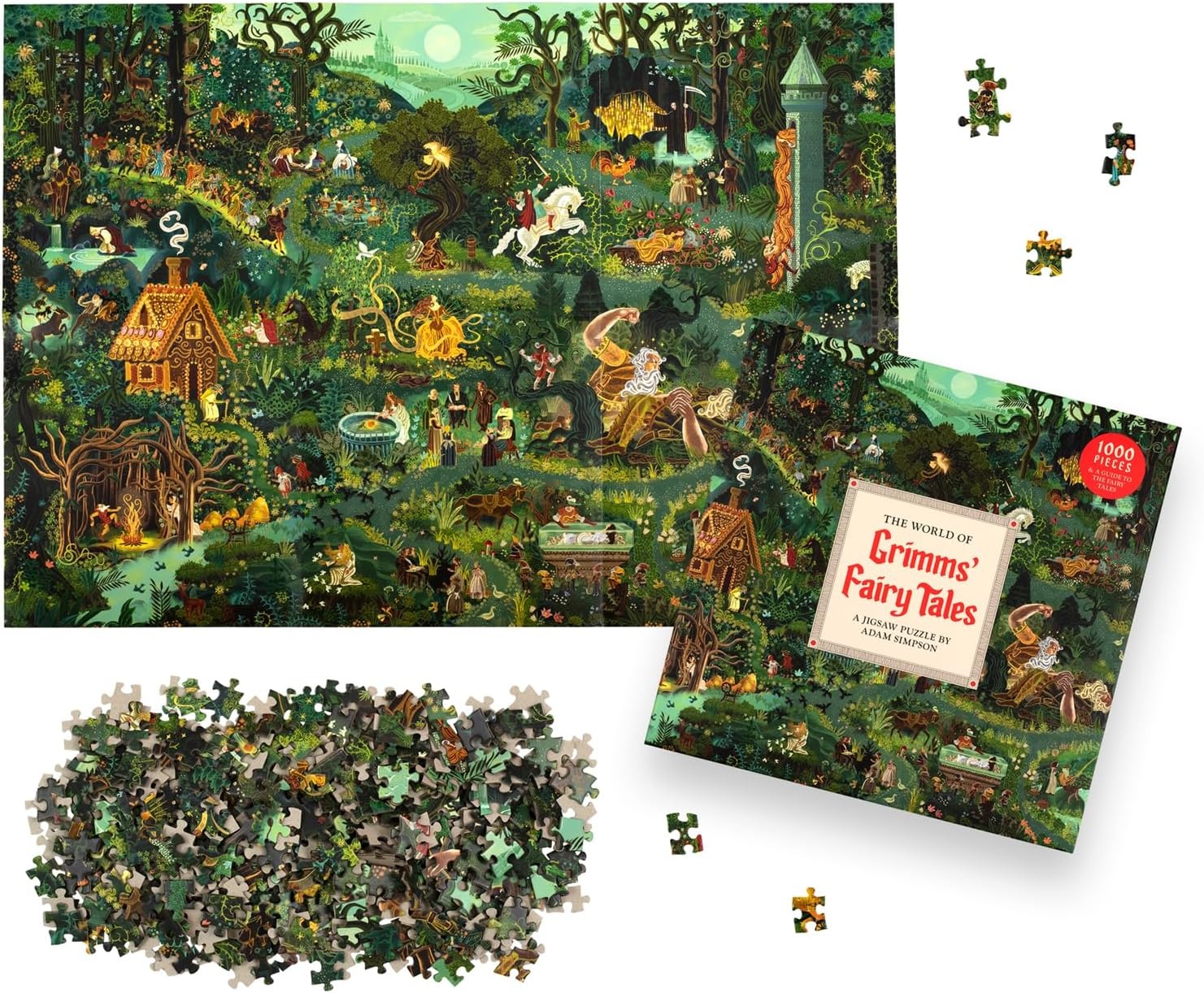 Grimm Sprookjes Legpuzzel 1000 Stukjes - 33% Korting