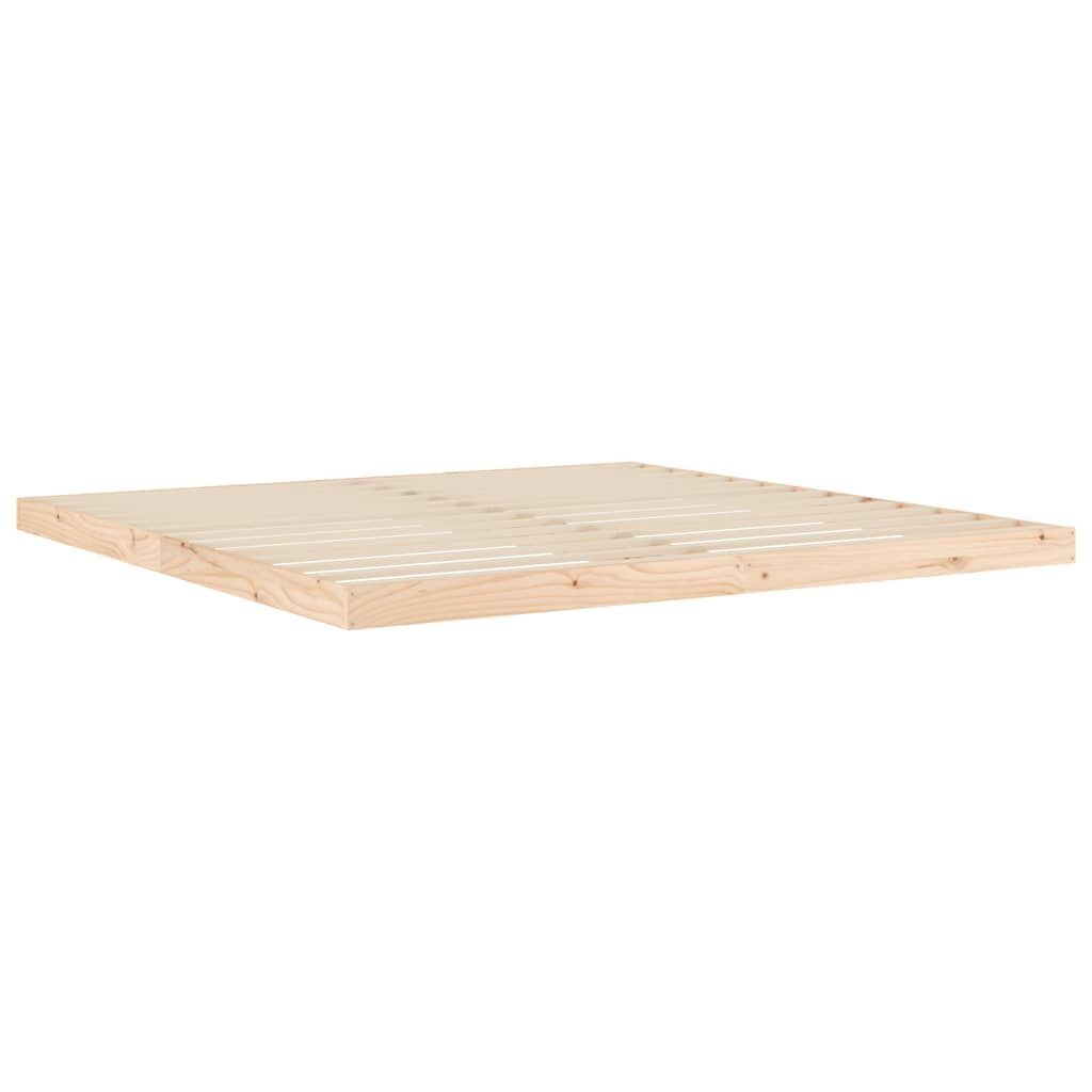 vidaXL Bedframe Grenenhout 200x200 cm - 34% Korting