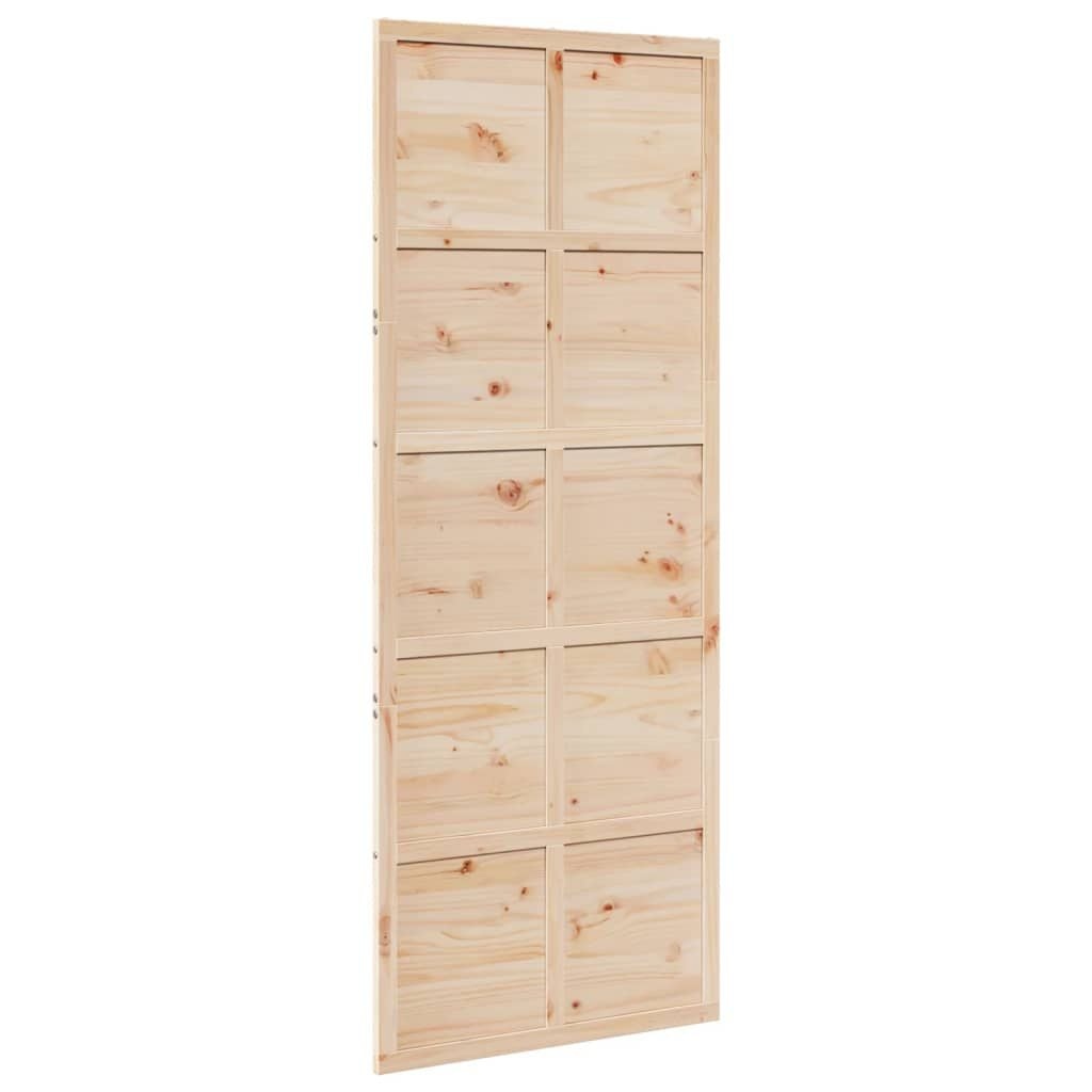 vidaXL Schuifdeur Grenenhout 80x208 cm - 34% Korting