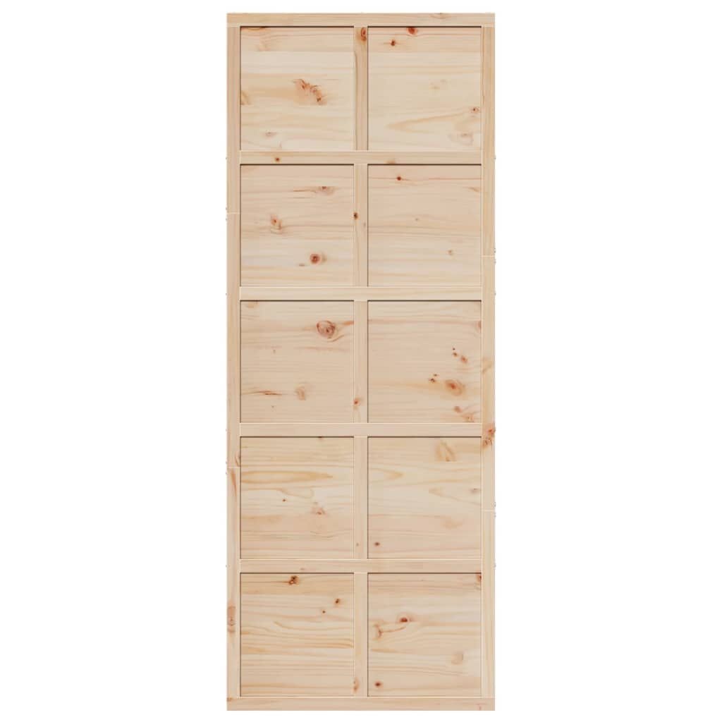 vidaXL Schuifdeur Grenenhout 80x208 cm - 34% Korting