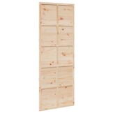 vidaXL Schuifdeur Grenenhout 80x208 cm - 34% Korting