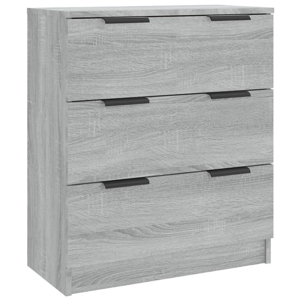 Dressoir 60x30x70 cm Bewerkt Hout Grijs Sonoma Eiken - 35% Korting