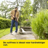 Kärcher hogedrukreiniger K 4 Classic Home, druk: max. 130 bar, afgifte: 420 l/u, oppervlakte: 30 m²/u, waterfilter, gewicht: 4,6 kg, hogedrukpistool, vuilfrees, straallans, thuiskit