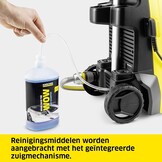 Kärcher hogedrukreiniger K 4 Classic Home, druk: max. 130 bar, afgifte: 420 l/u, oppervlakte: 30 m²/u, waterfilter, gewicht: 4,6 kg, hogedrukpistool, vuilfrees, straallans, thuiskit