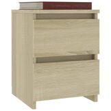 Nachtkastjes Sonoma Eiken (2 stuks) - 30x30x40 cm